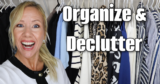 DECLUTTER & ORGANIZE MY CLOSET WITH ME!